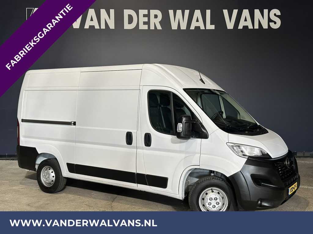 Opel Movano 2.2D 120pk L2H2 Fabrieksgarantie Euro6 Airco | 2500kg Trekhaak | Apple Carplay | Cruisecontrol Android Auto, Parkeersensoren, Bijrijdersbank