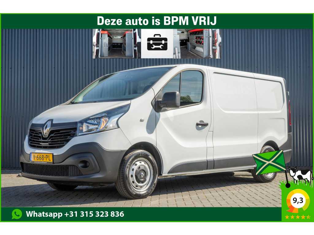 Renault Trafic 1.6 dCi | L1H1 | Navigatie | Cruise | Inrichting | PDC | Airco | Euro 6