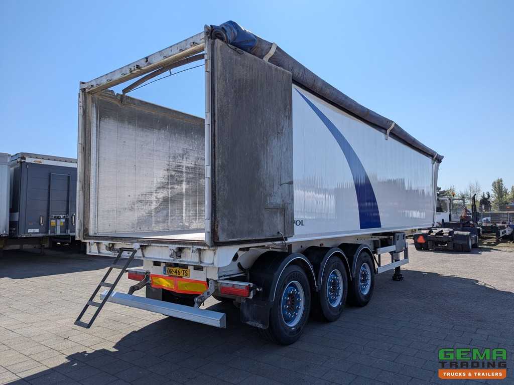 Tisvol AA6 3-Assen SAF - Kipper 56m³ - Alu/Alu - LiftAs - 6080KG - 09/2025APK 3742