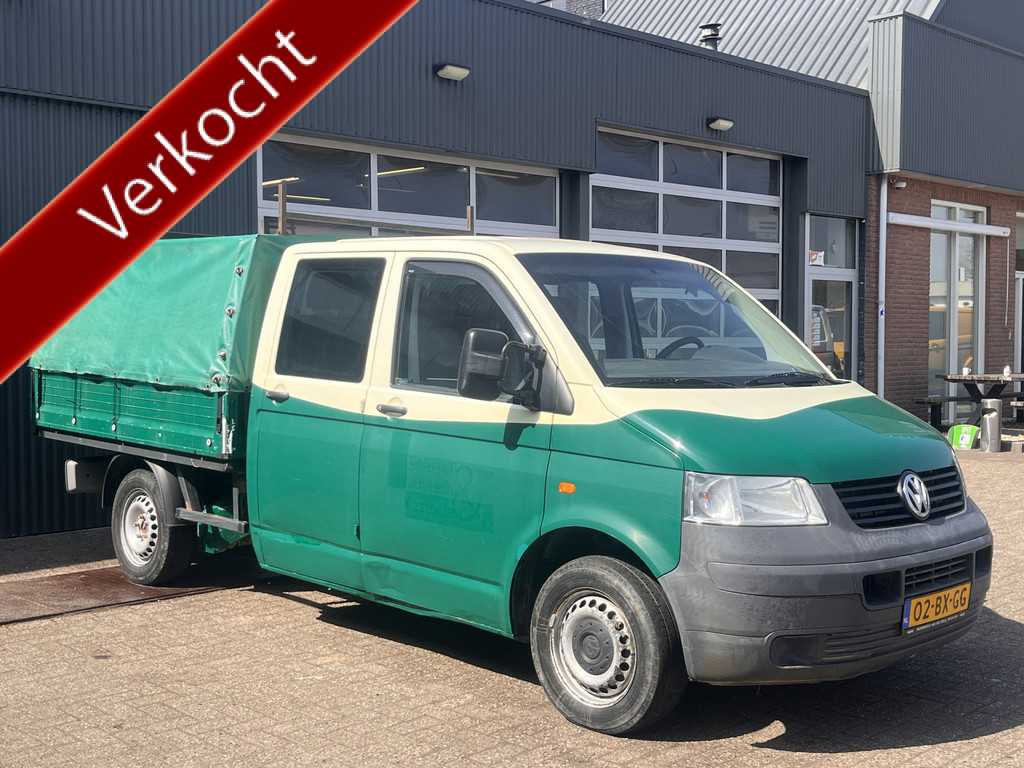 Volkswagen Transporter 2.5 TDI 340 4Motion DC 4x4 pick up open laadbak Trekhaak