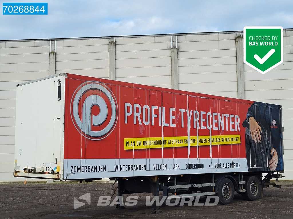 Schmitz SKO18 2 assen Tailgate Lenkachse LBW