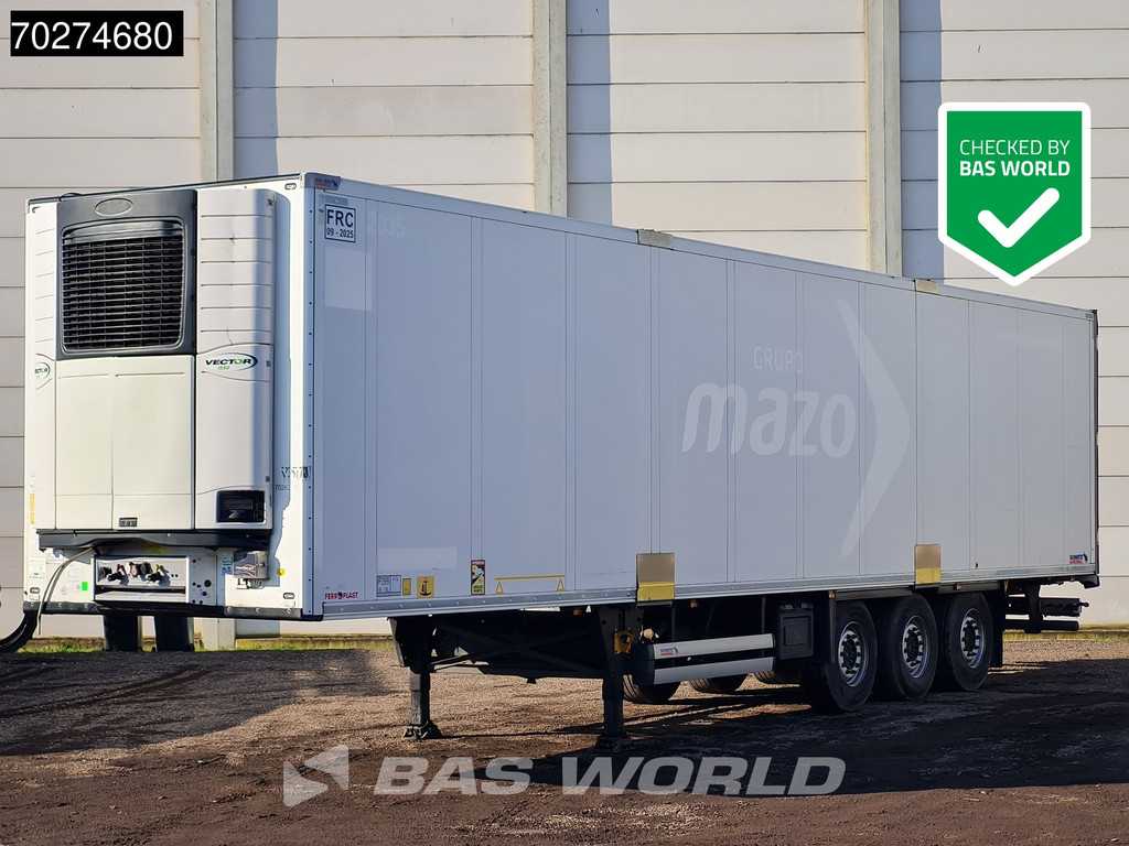 Schmitz Carrier Vector 1550 3 assen ATP Valid - Blumenbreit Huckepack