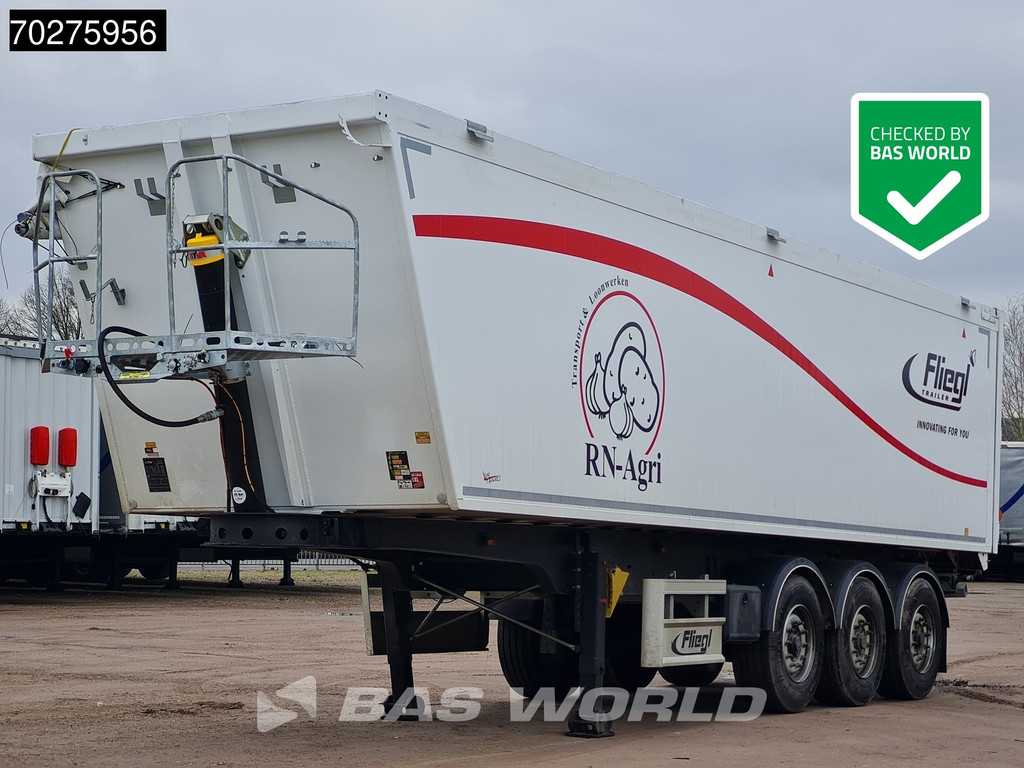 Fliegl SDS02 3 assen 50m3 ALU Liftachse