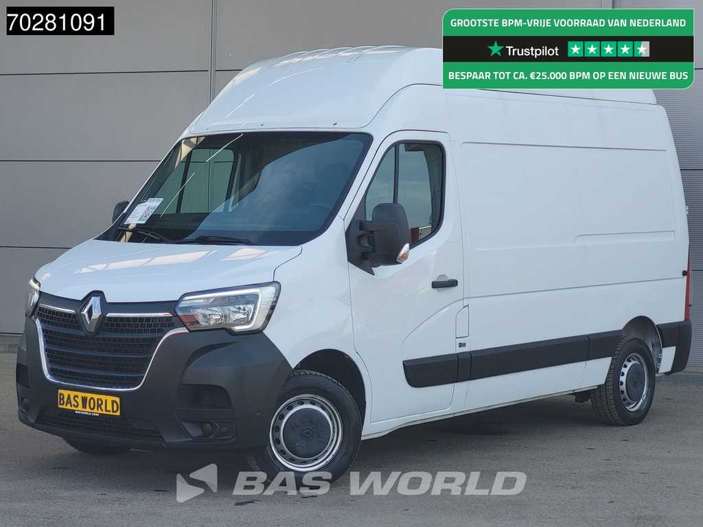 Renault Master 135PK L2H3 Airco Cruise Parkeersensoren Hoog dak L2H2 11m3 Airco Cruise control