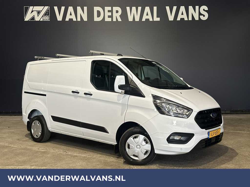 Ford Transit Custom 2.0 TDCI 130 pk L1H1 Euro6 Airco | 2500kg Trekhaak | Camera | Apple carplay | Android auto cruisecontrol, parkeersensoren, dakdragers, verwarmde voorruit, bijrijdersbank