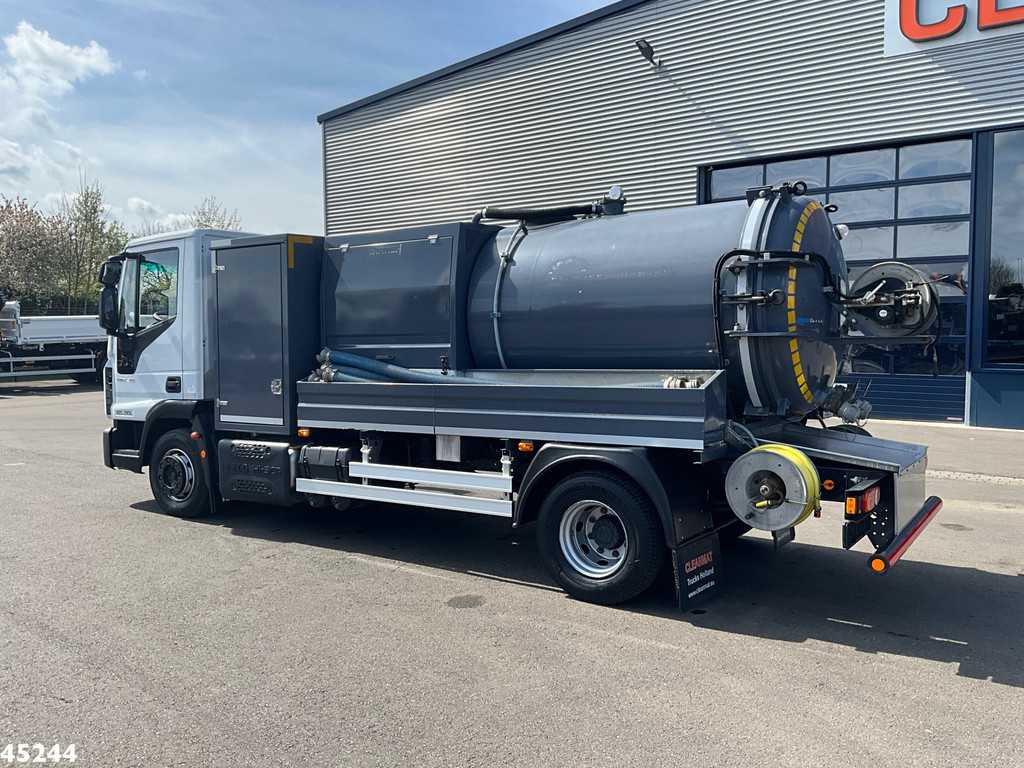 Iveco Eurocargo ML120EL21 Euro 6 Rioned Combi Saug/Spul aufbau Just 15.375 km!