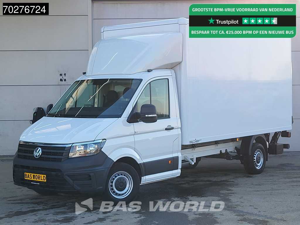 Volkswagen Crafter 177pk Automaat Laadklep Bakwagen Airco Camera Meubelbak Koffer Airco