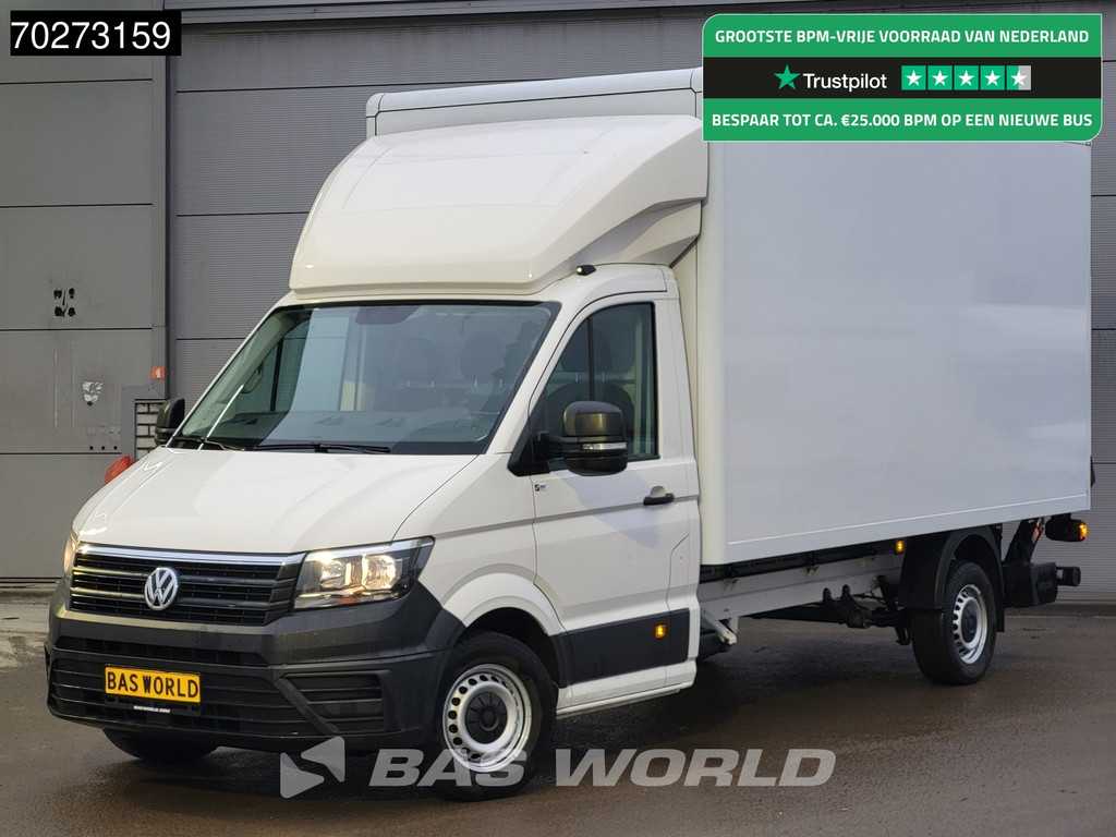 Volkswagen Crafter 177pk Automaat Laadklep Bakwagen Airco Camera Meubelbak Koffer Airco