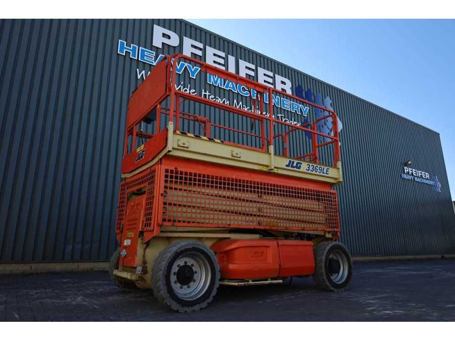 JLG 3369LE Electric, 12m Working Height, 450kg Capacit