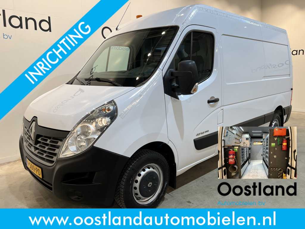 Renault Master 2.3 dCi L2H2 145 PK Servicebus / Bott Inrichting / Euro 6 / 220V. / Airco / Cruise Control / Camera / Trekhaak