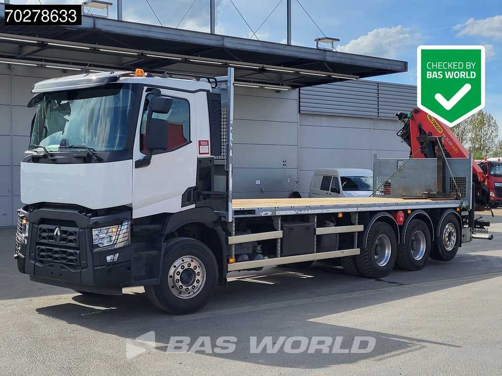 Renault C 480 8X4 Palfinger 24.001 SLD5 Crane Liftachse Euro 6