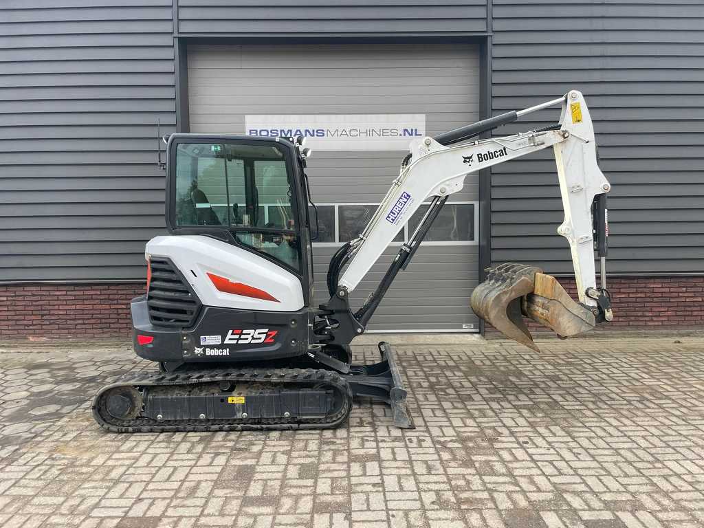 Bobcat E35 z minigraver BJ 2023 sloop / sorteer functie AIRCO