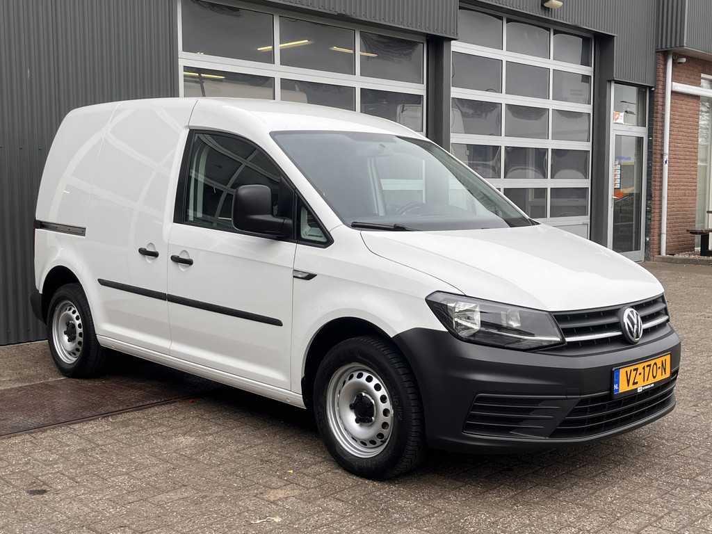 Volkswagen Caddy 2.0 TDI L1H1 75pk Airco Trekhaak 1400kg trekgewicht Schuifdeur Telefoon verbinding 1e eigenaar Euro 6 bpm vrij voor particulier gebruik !!