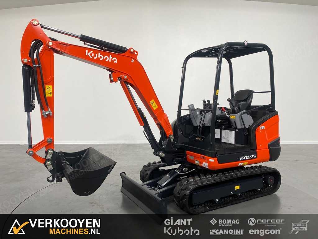 2024 Kubota KX027-4 Hi Spec Canopy VK9108