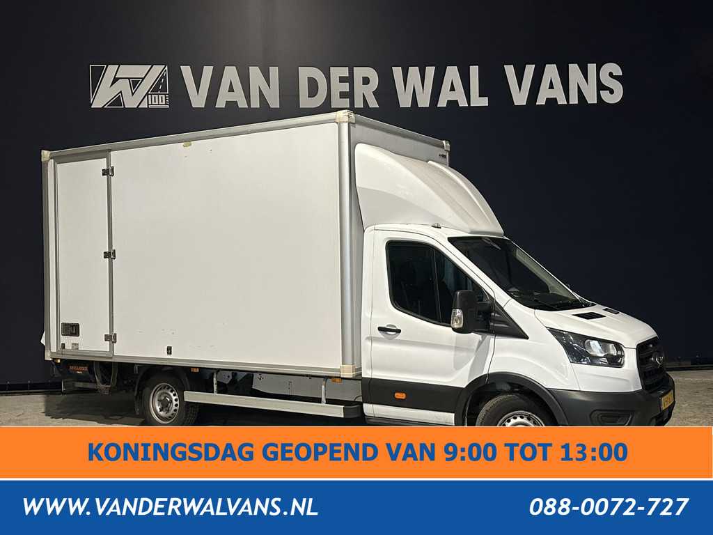 Ford Transit 2.0 TDCI 130pk Bakwagen 232cm hoog Laadklep Zijdeur Euro6  Airco | LAT OM LAT 907kg laadvermogen