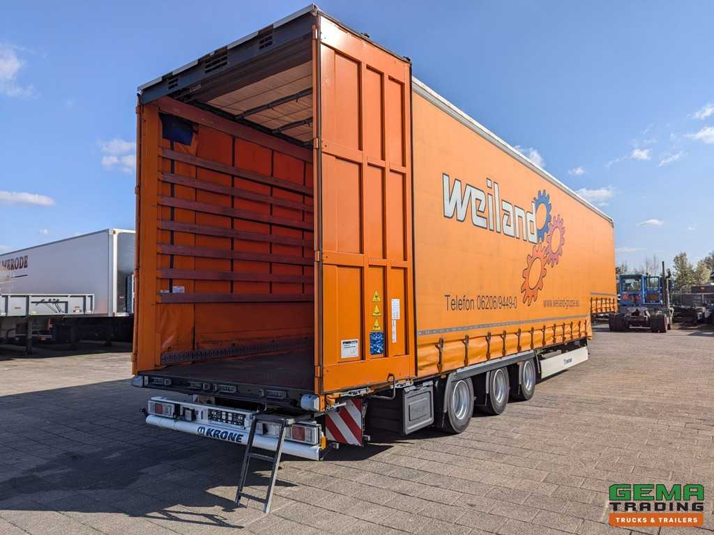 Krone SD 3-Assen BPW - Semi Dieplader - Schuifzeilen - Schuifdak - Verbreedbaar - 123.000km Origineel 3791