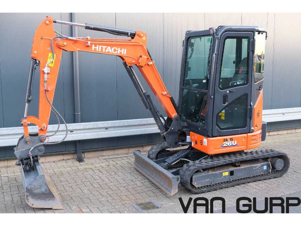 Hitachi ZX 26 U-6 CR | 2023 | 859H | bagger excavator