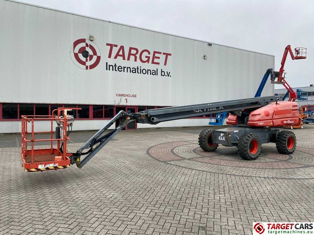 Skyjack SJ66T Telescopic 4x4 Diesel Boom Work Lift 2212cm