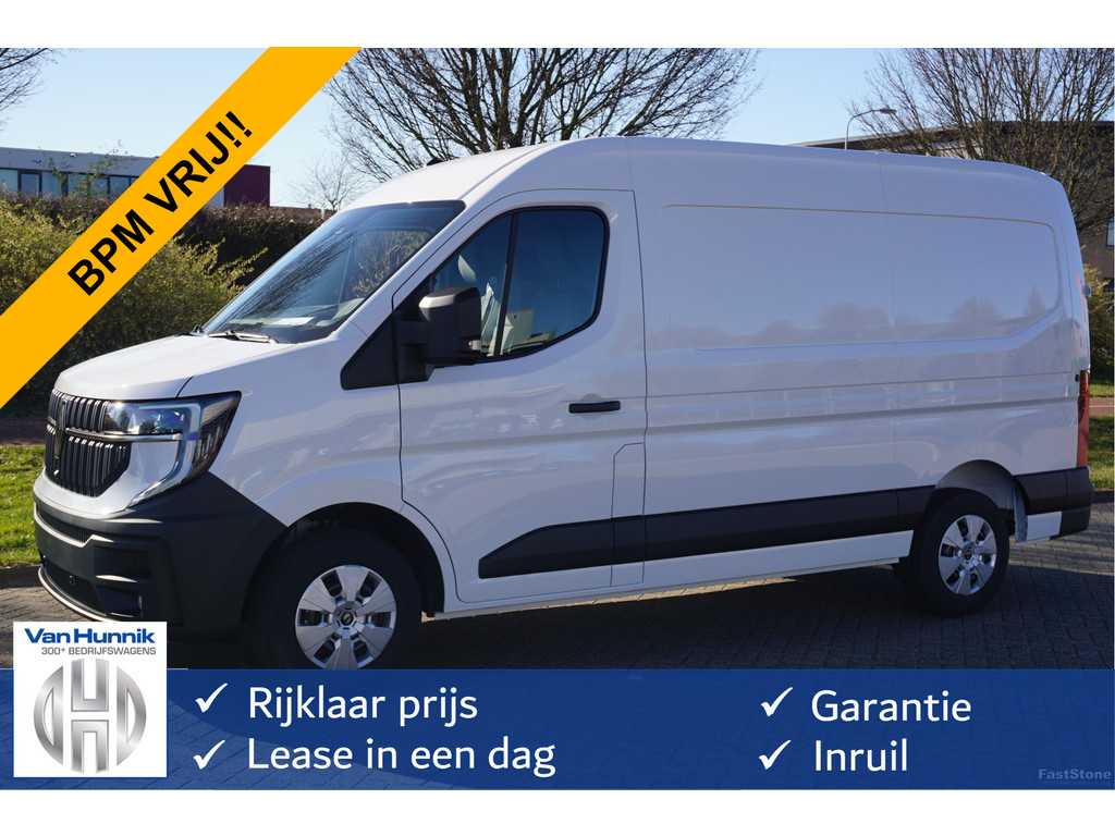 Renault Master T35 2.0 150PK Extra L2H2 BPM VRIJ!! 10" R-Link Navi, Camera, Clima, Cruise!! NR. 216