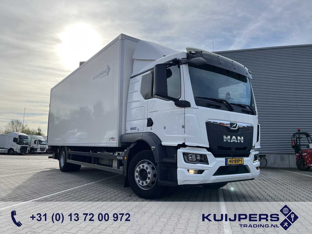 Man TGM 18.250 TN / 18 Ton / 2023 / Box 7.5 mtr / Laadklep 2000 kg / APK 07-25