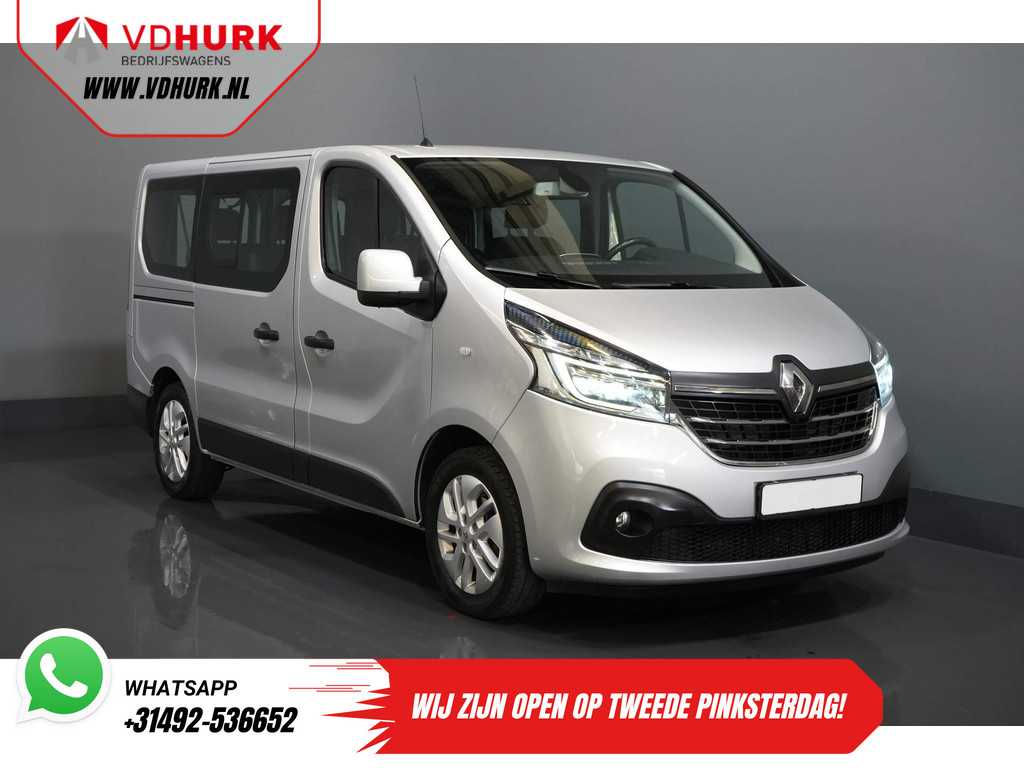Renault Trafic 2.0 dCi 145 pk (€ 28.125 incl. BTW/BPM) Combi/ Kombi/ 9 Persoons/ 9 P/ Carplay/ Stoelverw./ Camera/ LMV/ PDC/ Cruise
