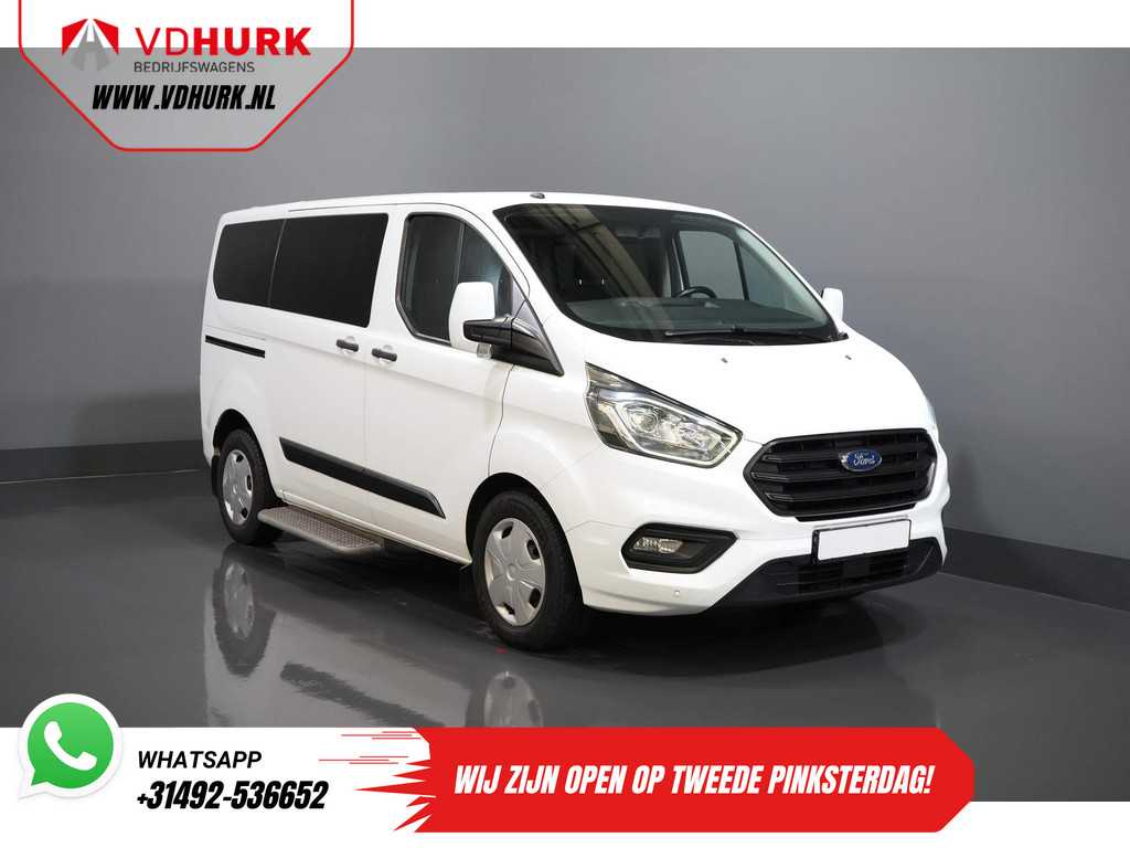 Ford Transit Custom Tourneo 2.0 TDCI € 30.182,- incl. BTW/BPM Trend Combi/ Kombi/ 9 Persoons/ 9 P/ Cruise/ PDC/ Airco