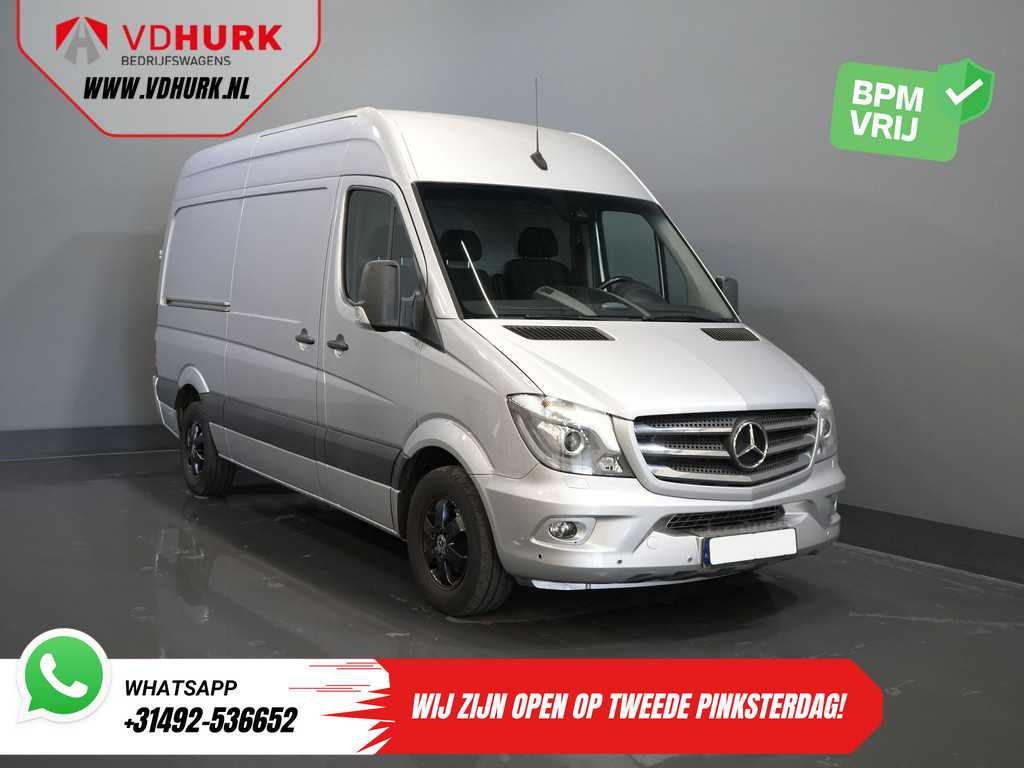 Mercedes-Benz Sprinter 319 3.0 V6 CDI Aut. L2H2 E6 BPM VRIJ! LAGE KM!/ 3.5t Trekvermogen/ Xenon/ LMV/ Cruise/ Stoelverw./ Camera/ Airco