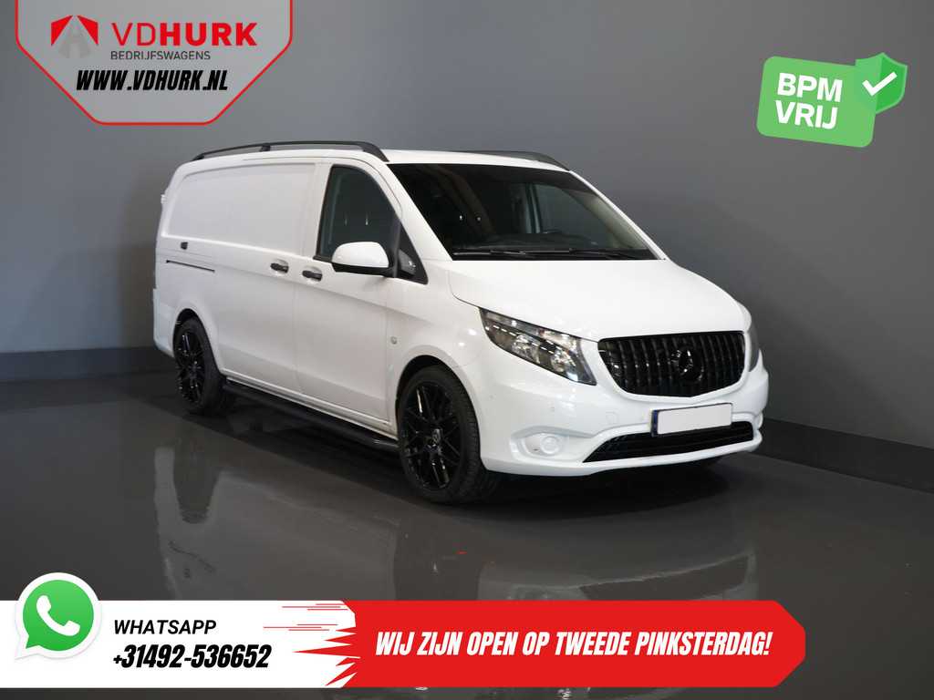 Mercedes-Benz Vito 119 CDI Aut. L2 BPM VRIJ! Stoelverw./ 20” LMV/ Cruise/ PDC/ Trekhaak/ Airco