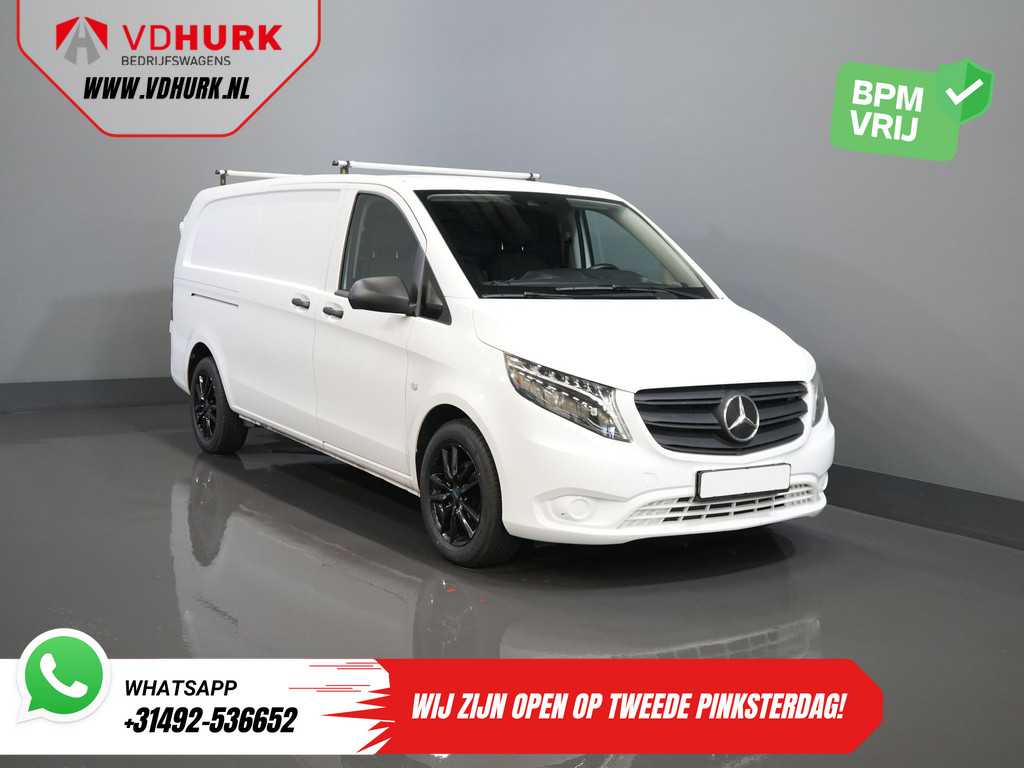 Mercedes-Benz Vito 116 CDI Aut. L3 BPM VRIJ LED/ Carplay/ Standkachel/ LMV/ Cruise/ Camera/ PDC/ Trekhaak