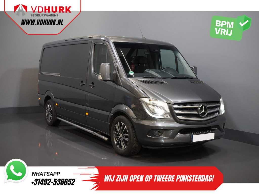 Mercedes-Benz Sprinter 319 3.0 V6 L2H1 E6 EXPORT ONLY Xenon/ Standkachel/ Stoelverw./ 18''LMV/ Navi/ Cruise/ Airco/ Sidebars
