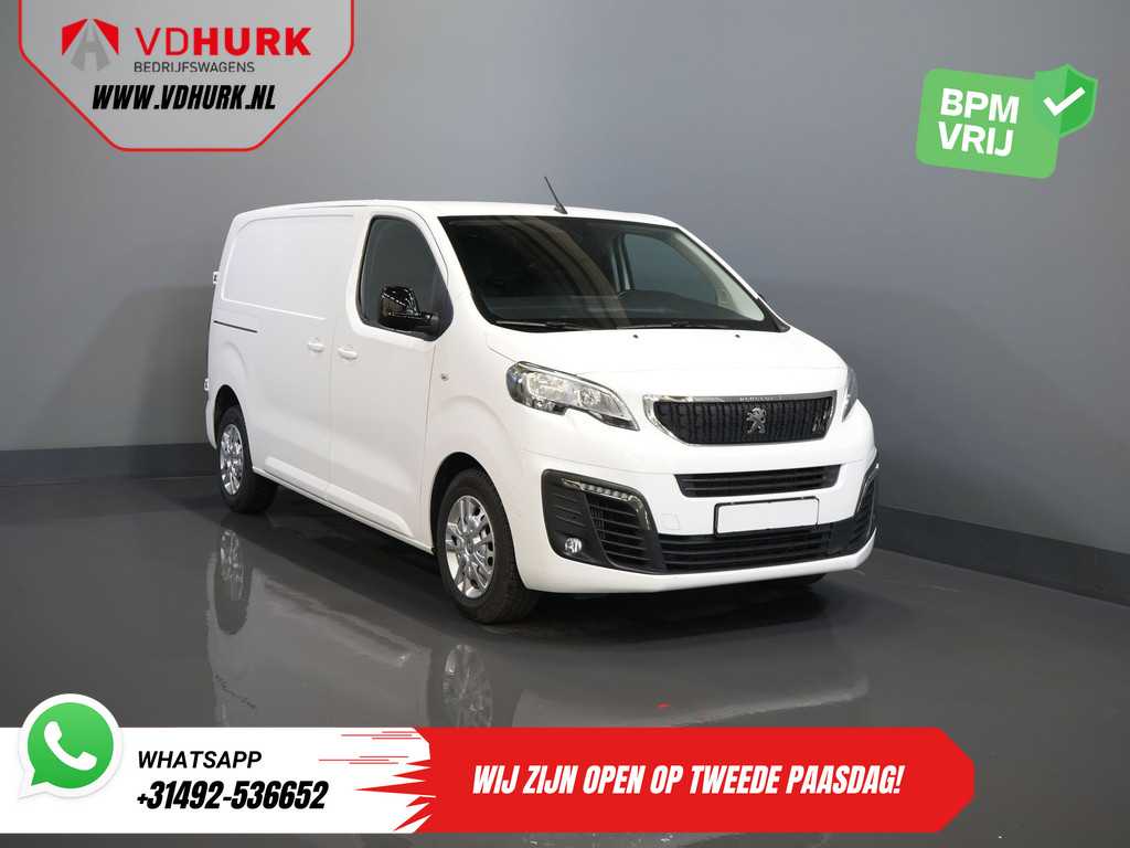 Peugeot Expert 2.0 HDI 180 pk L2 Aut. BPM VRIJ! Standkachel/ Stoelverw./ Carplay/ Camera/ PDC/ Cruise/ Climate/ Betimmerd