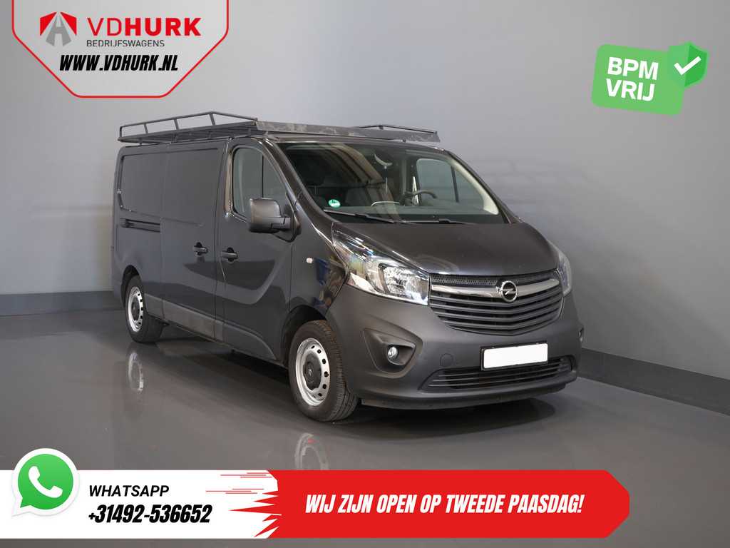 Opel Vivaro 1.6 CDTI 130 pk L2 BPM VRIJ! Imperiaal/ Navi/ Camera/ PDC/ Cruise/ Airco