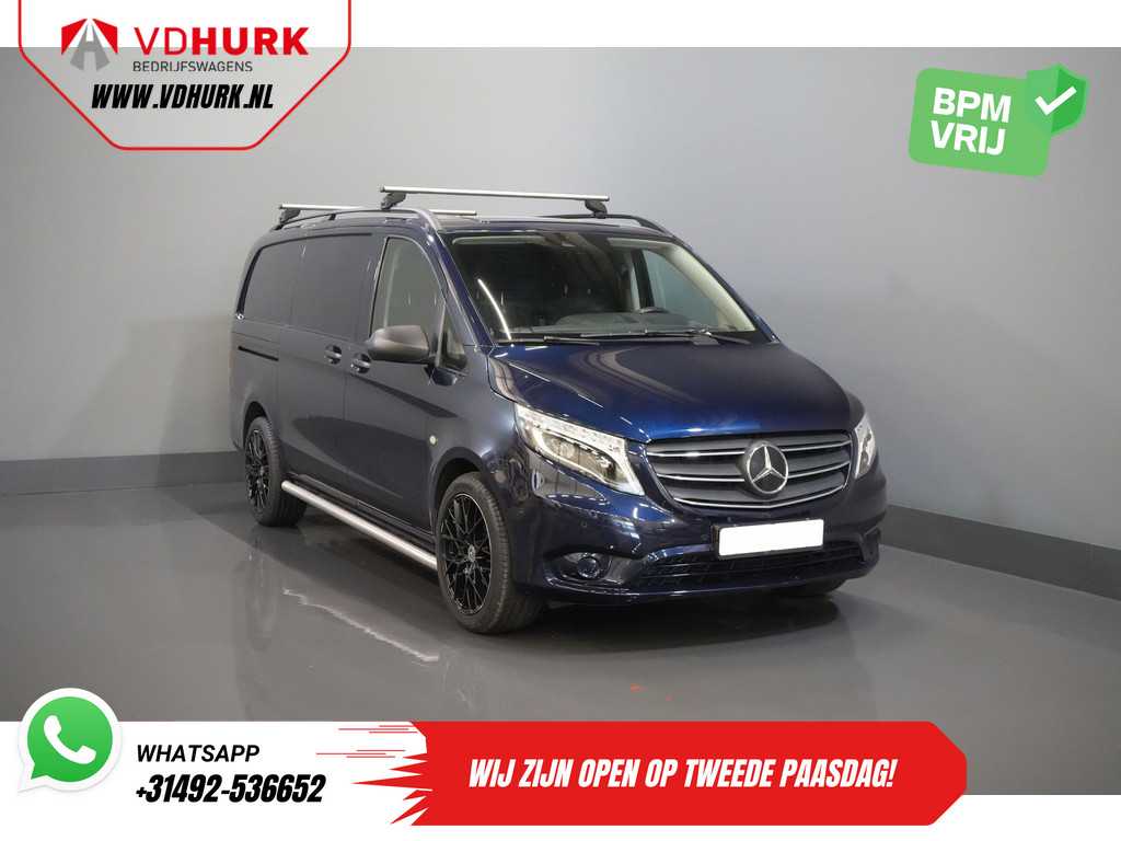 Mercedes-Benz Vito 114 CDI Aut. L2 BPM VRIJ! LED/ Climate/ 19" LMV/ Carplay/ Cruise/ Camera/ 2.5t Trekverm.