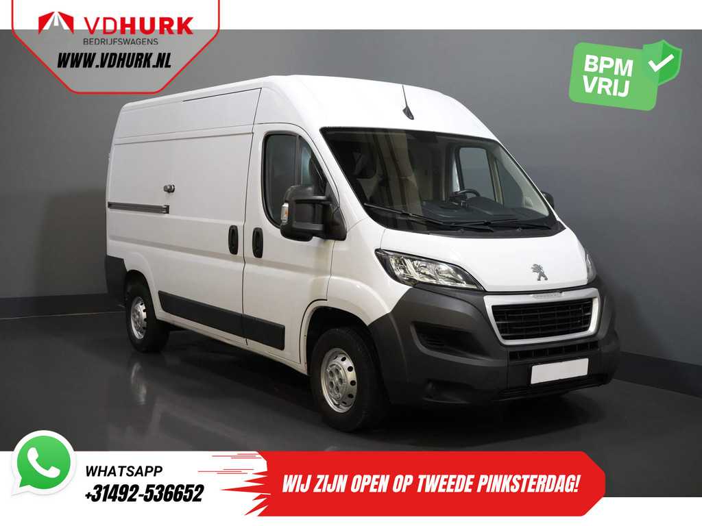 Peugeot Boxer 2.2 HDi 140 pk L2H2 270Gr. Deuren/ 2.5t Trekverm./ Camera/ PDC/ Cruise/ Trekhaak/ Airco