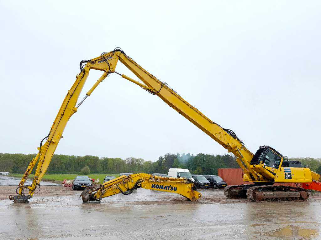 Komatsu PC490LC-10 - 29m UHD + Normal Arm / Oilquick