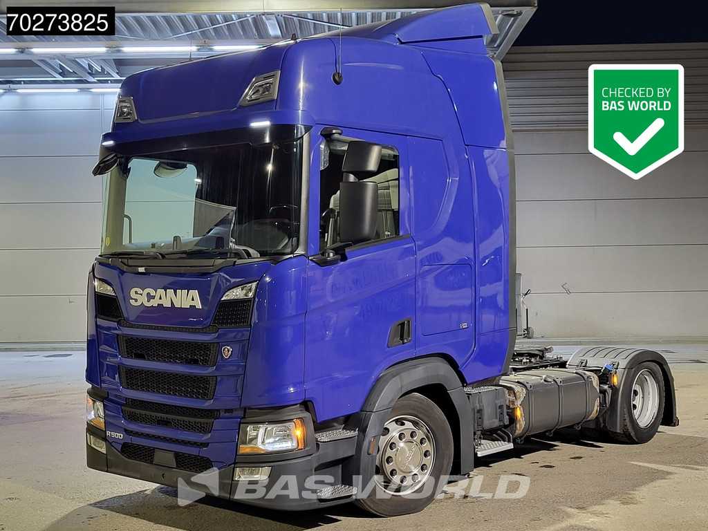 Scania R500 4X2 Retarder Euro 6 ACC Navi 2X Tanks Standklima Mega