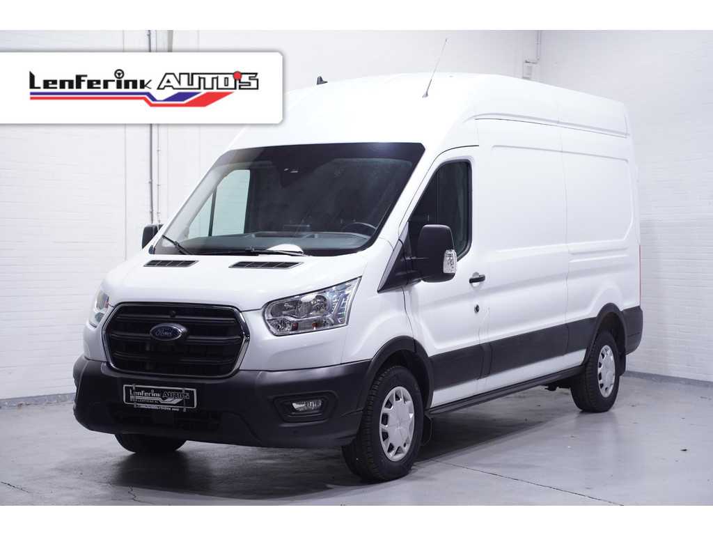 Ford Transit 2.0 TDCI 130 pk L3H3 Trend Navi, Camera, DAB+ Dodehoek Assist, Laadruimte Pakket, PDC V+A, Hoog Dak, 3-Zits