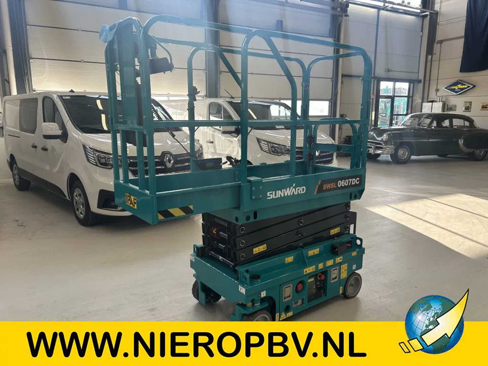 Sunward  SWSL 0607DC Compacte Schaar Hoogwerker Nieuw Electrisch 6.5M WERKHOOGTE