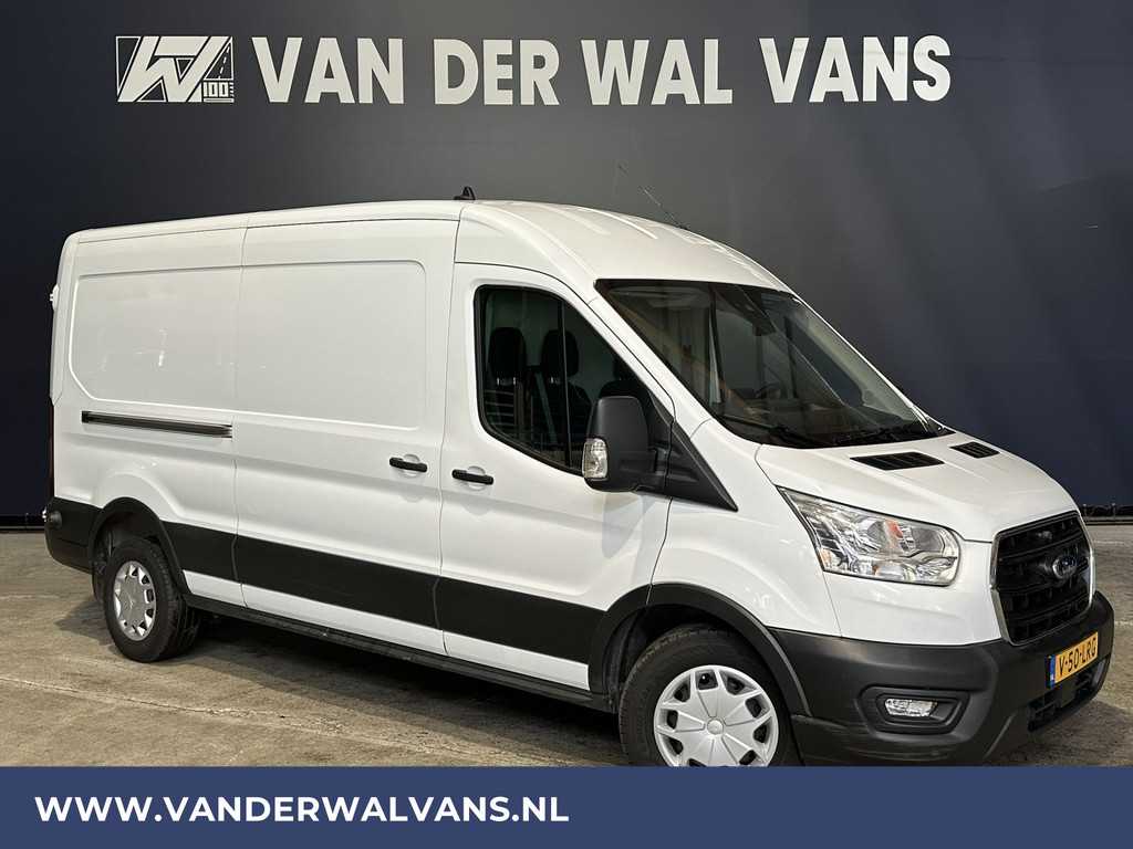 Ford Transit 2.0 TDCI 131pk L3H2 Euro6 Airco | Camera | Navigatie | Android Auto | Cruisecontrol | Parkeersensoren Stoelverwarming, Verwarmde voorruit, Bijrijdersbank
