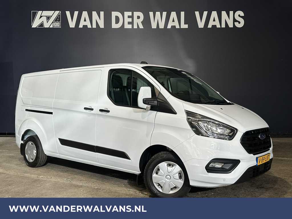 Ford Transit Custom 2.0 TDCI 130 pk L2H1 Euro6 Airco | LED | Cruisecontrol | Verwarmde voorruit | 2800kg trekvermogen Parkeersensoren, Bijrijdersbank,
