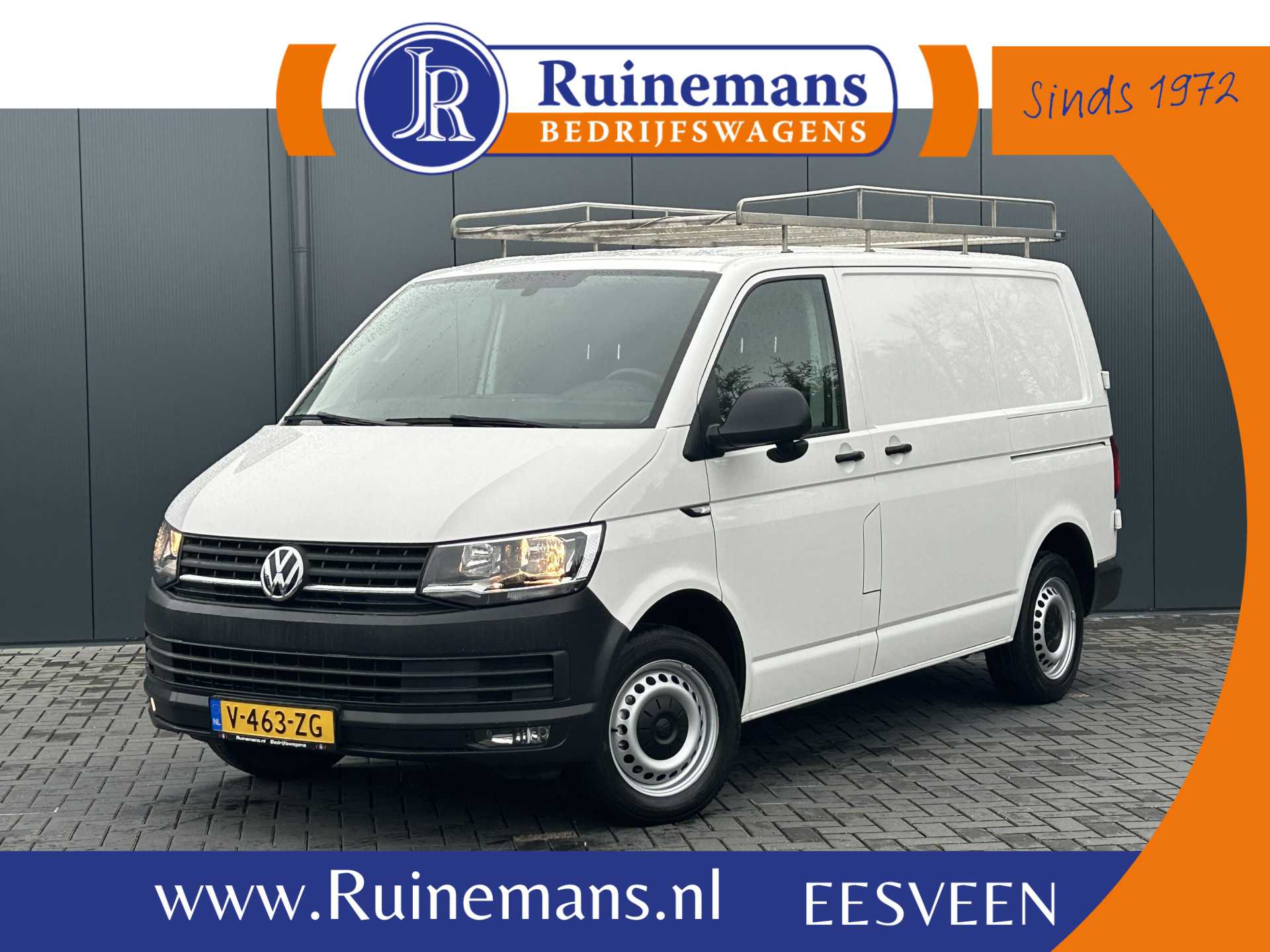 Volkswagen Transporter 2.0 TDI 150 PK / L1H1 / 2x SCHUIFDEUR / IMPERIAAL / INRICHTING / TREKHAAK / AIRCO / CRUISE