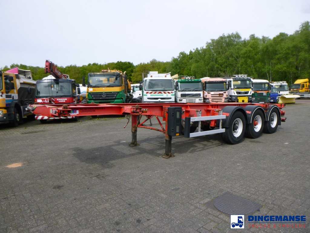 Burg 3-axle container chassis 20-30 ft