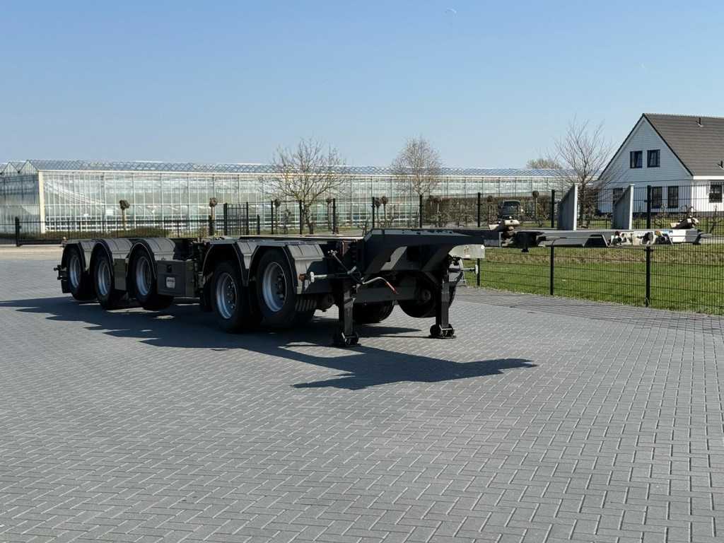 Broshuis 5AKCC 2 CONNECT, BREKER, 5 ASSEN, 2017, TIRES 80%