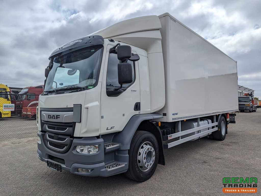 DAF FA LF290 4x2 Dagcab Euro6E - 19T - Geslotenbak 7.27m + Laadklep 1500kg - 140.000km - 09/2025 APK