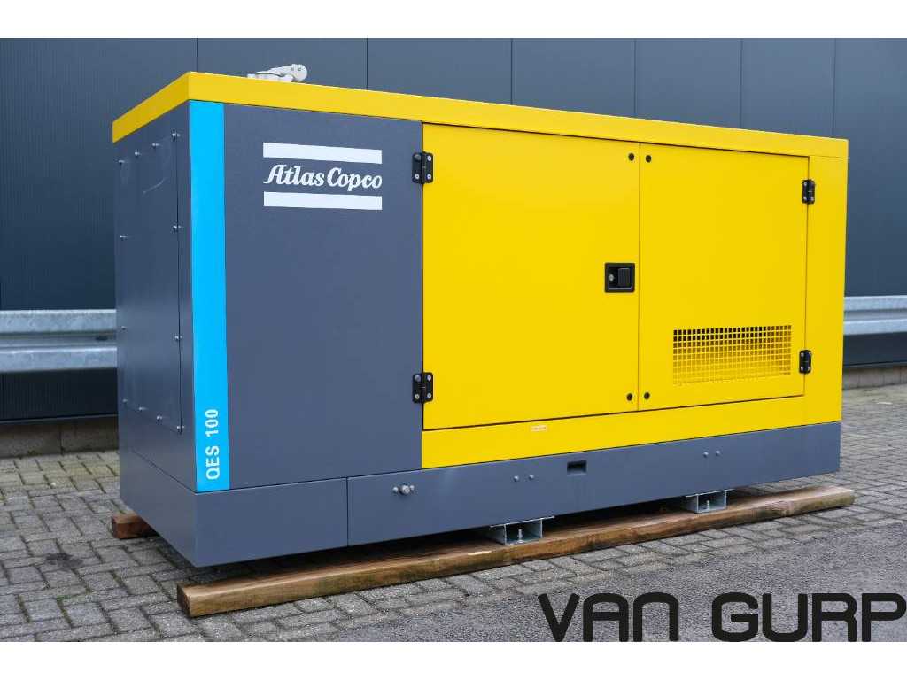 Atlas Copco QES100 Diesel  NEW generator 100kVA 400V 50Hz