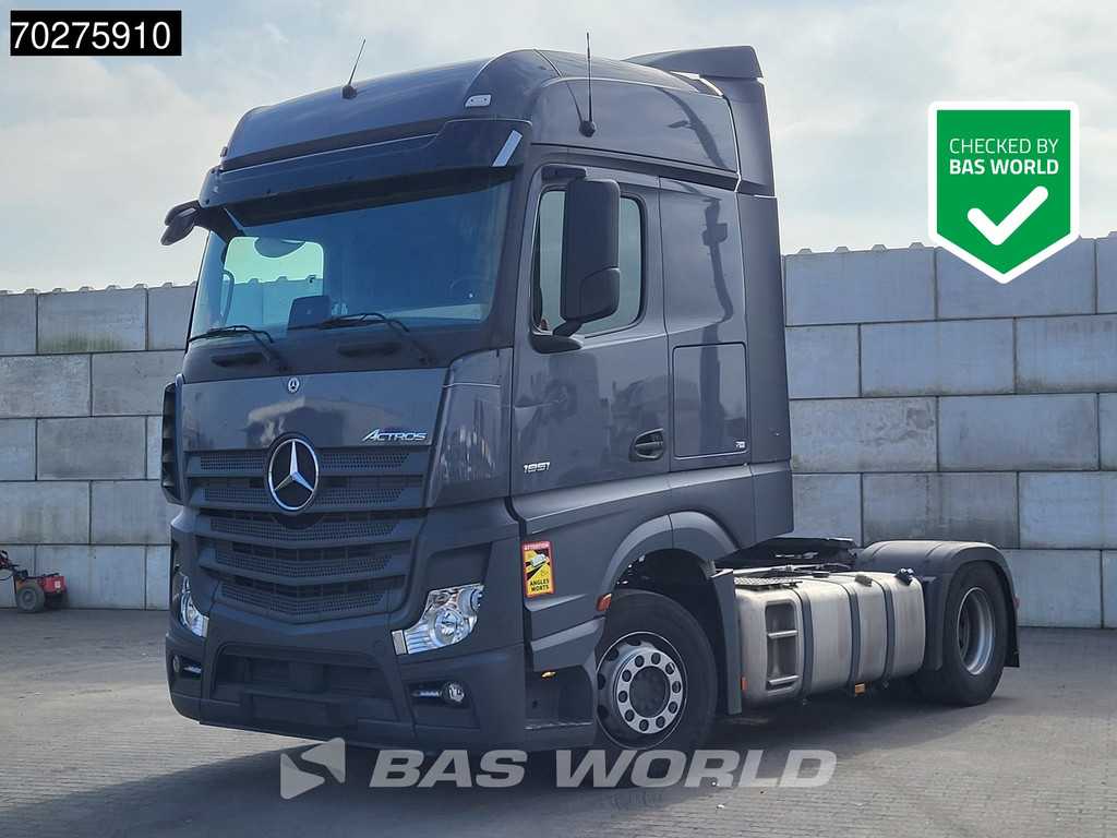 Mercedes Actros 1851 4X2 BigSpace 2x Tanks