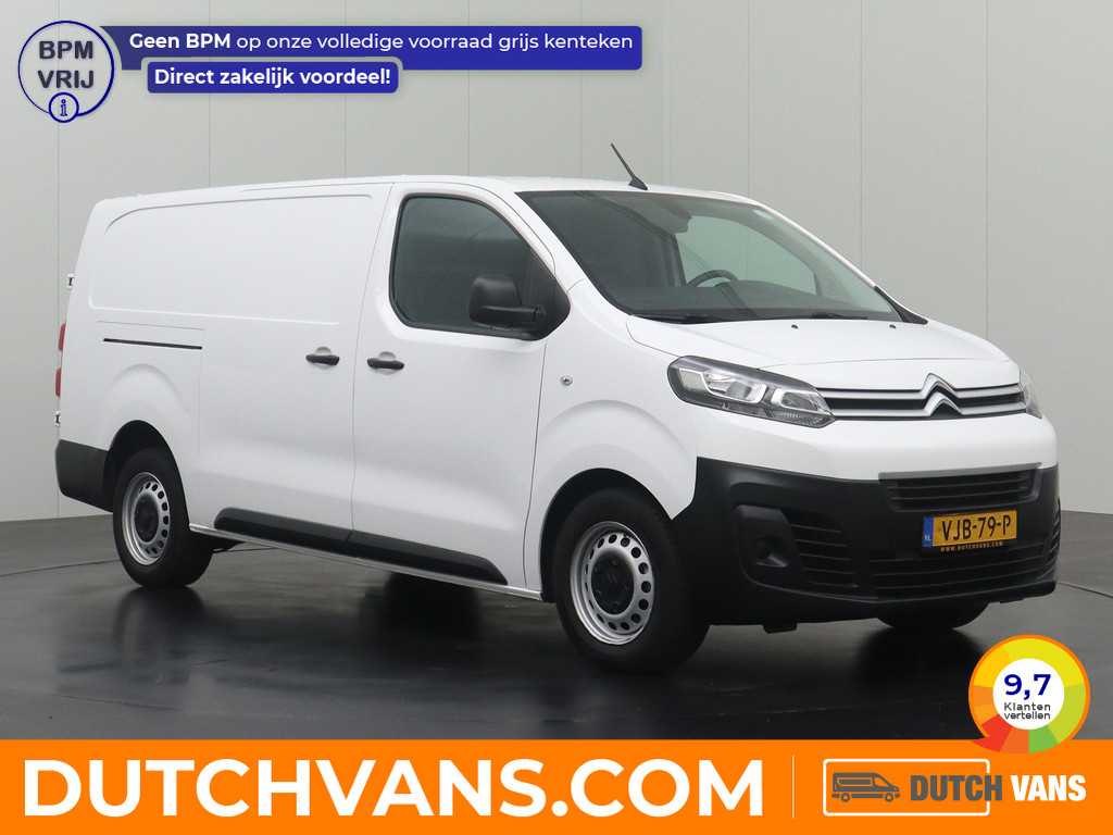 Citroën Jumpy 2.0BlueHDI 120PK XL | Navigatie | Airco | Cruise | 3-Persoons | Betimmering