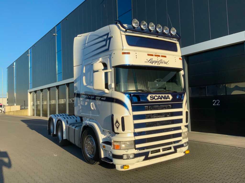 Scania 164 580 full-air|retarder|PTO|