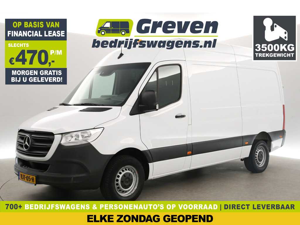 Mercedes-Benz Sprinter 315 1.9 CDI L2H2 150PK 3500KG Trekgew. Automaat Airco Camera Carplay Cruise Navigatie Elektrpakket Trekhaak