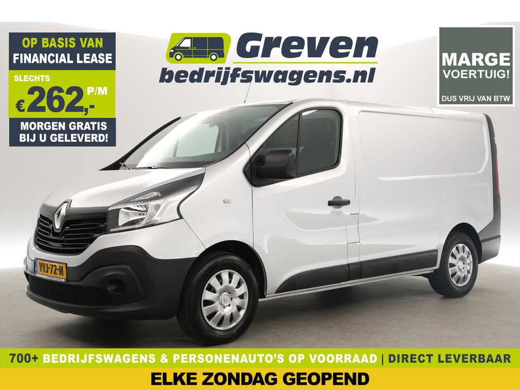 Renault Trafic 1.6 dCi T27 L1H1 Marge Airco Cruise Navigatie Parkeersensoren Elektrpakket